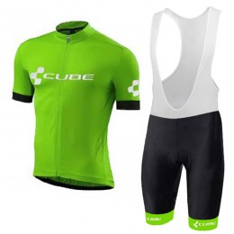 2018 Cube verde abbigliamento Ciclismo Completo Maglia Ciclismo Corta e Salopette 20305RL