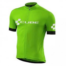2018 Cube verde Maglia Ciclismo Manica Corta 22484MM