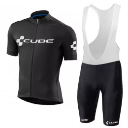 2018 Cube nero abbigliamento Ciclismo Completo Maglia Ciclismo Corta e Salopette 23938FT