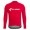 2018 Cube rosso Maglia Ciclismo Manica Lunga 36475YM