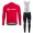 2018 Cube rosso Abbigliamento Ciclismo Maglia Ciclismo Manica Lunga e Salopette Lunga 41613XR