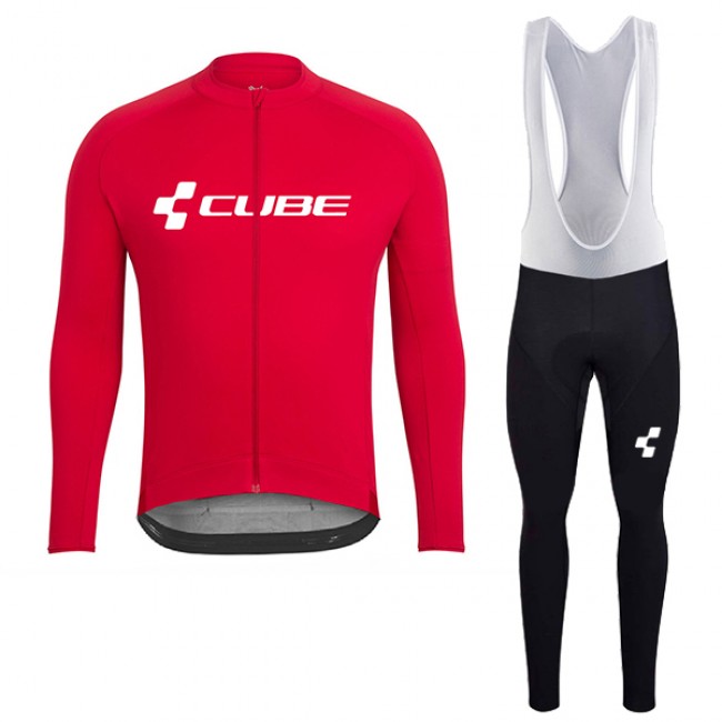 2018 Cube rosso Abbigliamento Ciclismo Maglia Ciclismo Manica Lunga e Salopette Lunga 41613XR 2018 Cube rosso Abbigliamento Ciclismo Maglia Ciclismo Manica Lunga e Salopette Lunga 41613XR