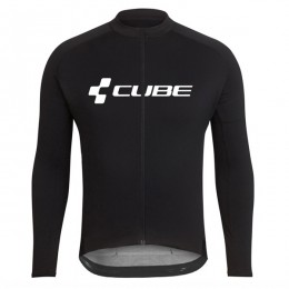 2018 Cube nero Maglia Ciclismo Manica Lunga 45443VP