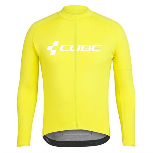 2018 Cube jaune Maglia Ciclismo Manica Lunga 88083UG 2018 Cube jaune Maglia Ciclismo Manica Lunga 88083UG