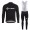 2018 Cube nero Abbigliamento Ciclismo Maglia Ciclismo Manica Lunga e Salopette Lunga 95038FJ