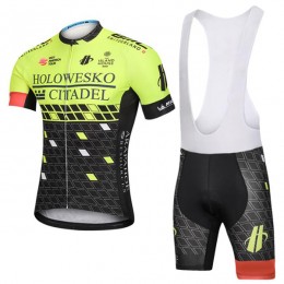 2018 HOLOWESKO CITADEL abbigliamento Ciclismo Completo Maglia Ciclismo Corta e Salopette 37660XN