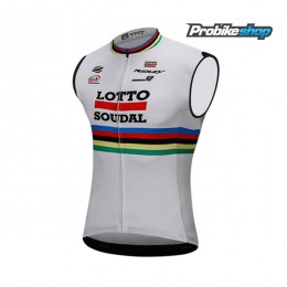 2018 Lotto Soudal bianco Maglia senza maniche Online 51244DQ