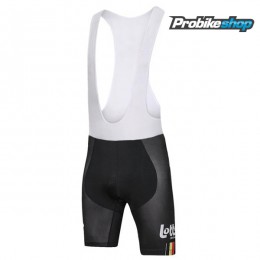 2018 Lotto Soudal bianco Salopette Ciclismo 90540LD