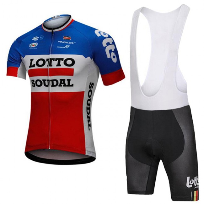 2018 Lotto Soudal blu bianco rosso abbigliamento Ciclismo Completo Maglia Ciclismo Corta e Salopette 95426ZD 2018 Lotto Soudal blu bianco rosso abbigliamento Ciclismo Completo Maglia Ciclismo Corta e Salopette 95426ZD