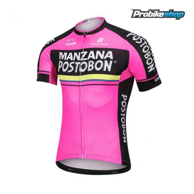 2018 MANZANA POSTOBON Maglia Ciclismo Manica Corta 38717KZ 2018 MANZANA POSTOBON Maglia Ciclismo Manica Corta 38717KZ