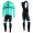 Completo Ciclismo 2020 Bianchi YDL Squadre thermique Maglia Ciclismo Manica Lunga e Salopette Lunga