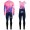 Completo Ciclismo 2020 EF Pro Cycling Rose Squadre thermique Maglia Ciclismo Manica Lunga e Salopette Lunga