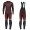 Completo Ciclismo 2020 Scott RC 1.0 Claret Squadre thermique Maglia Ciclismo Manica Lunga e Salopette Lunga