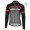 Completo Ciclismo 2020 Nalini Thebe nero-rosso Squadre thermique Maglia Ciclismo Manica Lunga