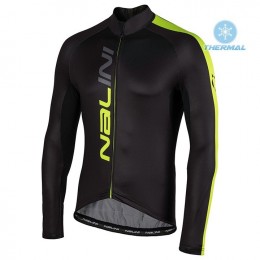 Completo Ciclismo 2020 Nalini LW nero-giallo Squadre thermique Maglia Ciclismo Manica Lunga