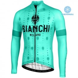 Completo Ciclismo 2020 Bianchi YDL Squadre thermique Maglia Ciclismo Manica Lunga