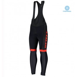 Completo Ciclismo 2020 Scott RC 1.0 Fiery Squadre Salopette Lunga Ciclismo thermique