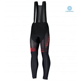 Completo Ciclismo 2020 Scott RC Pro rosso Squadre Salopette Lunga Ciclismo thermique