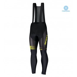 Completo Ciclismo 2020 Scott RC Pro nero-giallo Squadre Salopette Lunga Ciclismo thermique