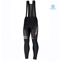 Completo Ciclismo 2020 Scott RC Pro bianca Squadre Salopette Lunga Ciclismo thermique