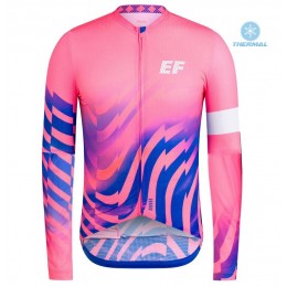 Completo Ciclismo 2020 EF Pro Cycling Rose Squadre Salopette Lunga Ciclismo thermique