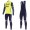 Completo Ciclismo 2020 Trek Segafredo Usine Racing giallo Squadre Maglia Ciclismo Manica Lunga e Salopette