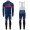 Completo Ciclismo 2020 Kalas GBR Country blu Squadre Maglia Ciclismo Manica Lunga e Salopette