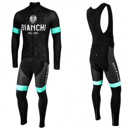 Completo Ciclismo 2020 Bianchi YDH Squadre Maglia Ciclismo Manica Lunga e Salopette