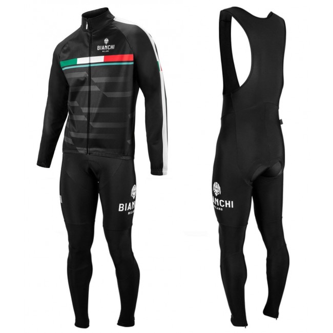 Completo Ciclismo 2020 Bianchi Milano Italian Squadre Maglia Ciclismo Manica Lunga e Salopette Completo Ciclismo 2020 Bianchi Milano Italian Squadre Maglia Ciclismo Manica Lunga e Salopette