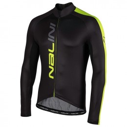 Completo Ciclismo 2020 Nalini LW nero-giallo Squadre Maglia Ciclismo Manica Lunga