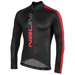 Completo Ciclismo 2020 Nalini LW nero-rosso Squadre Maglia Ciclismo Manica Lunga