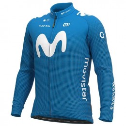 Completo Ciclismo 2020 MOVISTAR Squadre Maglia Ciclismo Manica Lunga