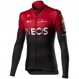 Completo Ciclismo 2020 INEOS rosso Squadre Maglia Ciclismo Manica Lunga