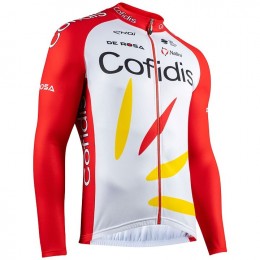 Completo Ciclismo 2020 Cofidis Pro Squadre Maglia Ciclismo Manica Lunga