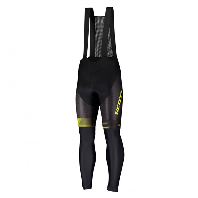 Completo Ciclismo 2020 Scott RC Pro nero-giallo Salopette Lunga Ciclismo Completo Ciclismo 2020 Scott RC Pro nero-giallo Salopette Lunga Ciclismo
