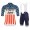 Completo Ciclismo 2020 TREK Segafredo US champion MSquadre abbigliamento Bici Completo Maglia Ciclismo Corta e Salopette
