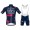 Completo Ciclismo 2020 SEG blu MSquadre abbigliamento Bici Completo Maglia Ciclismo Corta e Salopette