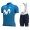 Completo Ciclismo 2020 Movistar MSquadre abbigliamento Bici Completo Maglia Ciclismo Corta e Salopette