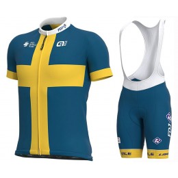 Completo Ciclismo 2020 FDJ Sweden champion MSquadre abbigliamento Bici Completo Maglia Ciclismo Corta e Salopette