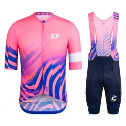 Completo Ciclismo 2020 EF Pro Cycling Rose MSquadre abbigliamento Bici Completo Maglia Ciclismo Corta e Salopette
