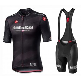 Completo Ciclismo 2020 GIRO D'ITALIA Maglia Nera MSquadre abbigliamento Bici Completo Maglia Ciclismo Corta e Salopette