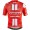 Completo Ciclismo 2020 SUMWEB rosso Squadre Maglia Ciclismo Manica Corta
