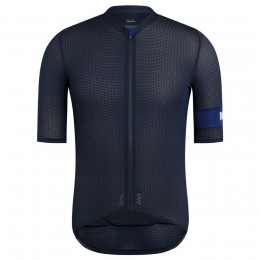 Completo Ciclismo 2020 Rapha Pro nero-blu Squadre Maglia Ciclismo Manica Corta