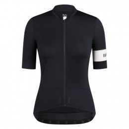 Completo Ciclismo 2020 Rapha Pro Donna nero-bianca Squadre Maglia Ciclismo Manica Corta