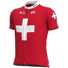Completo Ciclismo 2020 FDJ Swiss champion Squadre Maglia Ciclismo Manica Corta
