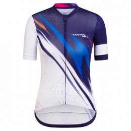 Completo Ciclismo 2020 Canyon blu-bianca Donna Squadre Maglia Ciclismo Manica Corta