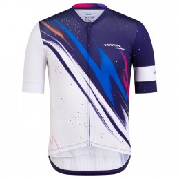 Completo Ciclismo 2020 Canyon blu-bianca Squadre Maglia Ciclismo Manica Corta