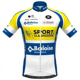 Completo Ciclismo 2020 SPORT Vlaanderen-Baloise Squadre Maglia Ciclismo Manica Corta