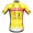 Completo Ciclismo 2020 Bingoal Wallonie Bruxelle giallo Squadre Maglia Ciclismo Manica Corta