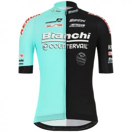 Completo Ciclismo 2020 Bianchi les mesures compensatoires Squadre Maglia Ciclismo Manica Corta